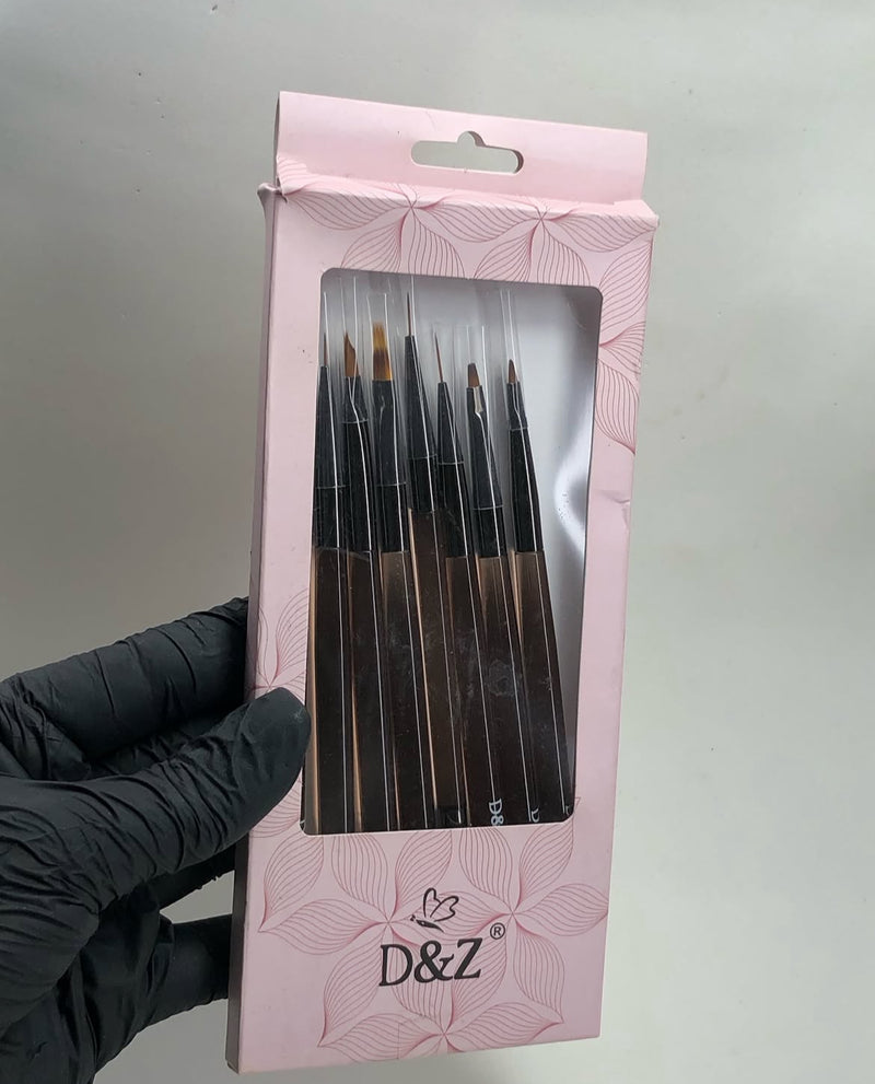 D&Z KIT DE PINCEL MARROM D&Z8952