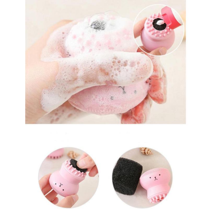 Esponja de Silicone Para Limpeza Facial - Imparável cosméticos