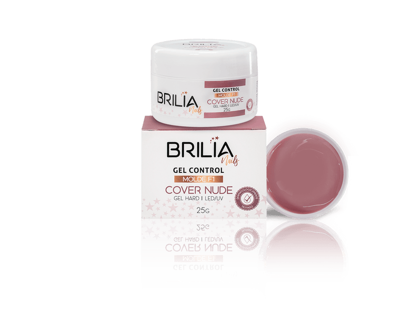 GEL CONTROL COVER NUDE MOLDE F1 25G BRILIA NAILS