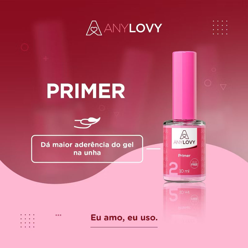 Kit preparadores + top coat