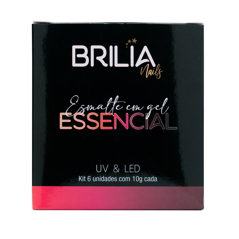 Kit Esmalte em Gel brilia