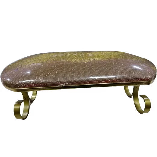 APOIO DE MÃO LUXO  - BASE DE FERRO