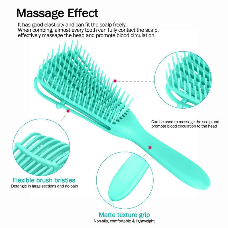 Escova de cabelo - polvo - Imparável cosméticos