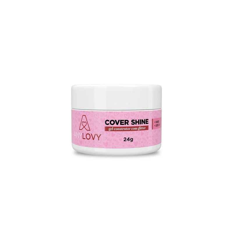 Gel Cover Shine (com brilhinho)